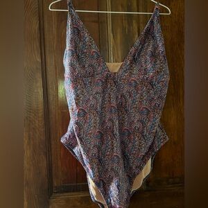 J CREW size 16 one piece swimsuit. Gently used
